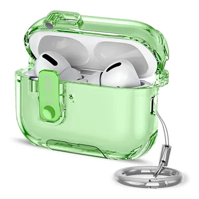 Tech-Protect Bounce Pro AirPods Pro 3 tok, karabinerrel, zöld