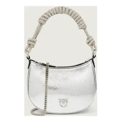 PINKO Táska Half Moon Baby C + Manico Al 25-26 PLTT 105913 A2WD Ezüst
