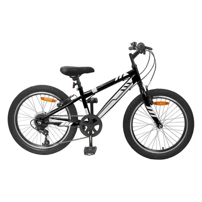vidaXL Hegyi Bicikli 20 Hüvelyk 6-Speed 5-8 éves korig való Fekete
