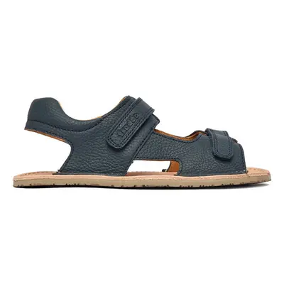 Froddo fiú barefoot szandál FLEXI MINI Dark Blue G3150270 | egészséges nyári cipő természetes anyagokból, tépőzárral - 35