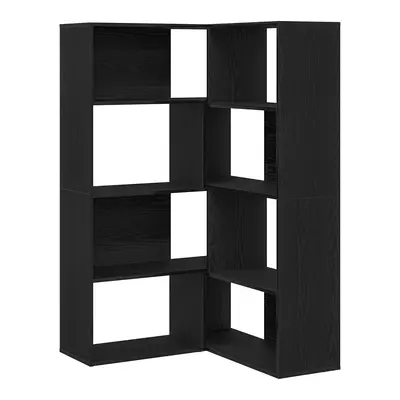 vidaXL Ruhásszekrény 2 pcs Fekete tölgy 85 x 85 x 140 cm Faanyag