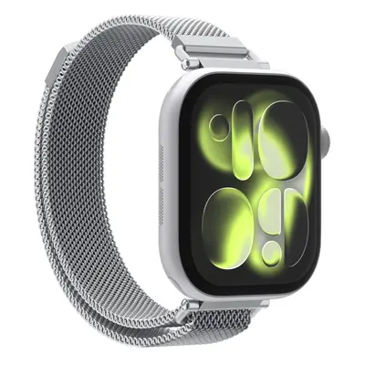 Spigen WBM4 Apple Watch 11 / 10 / 9 / 8 / SE (40 / 41 / 42mm), szíj, ezüst