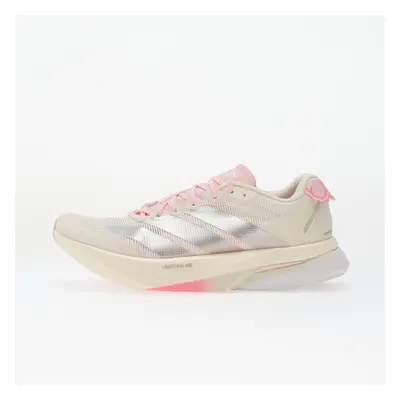 Sneakers adidas Adizero Boston 13 Core White/ Silver Met./ Clear Pink EUR 40