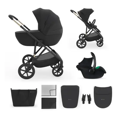 KINDERKRAFT Kombinált babakocsi 3 az 1-ben Prime 3 Venezian Black