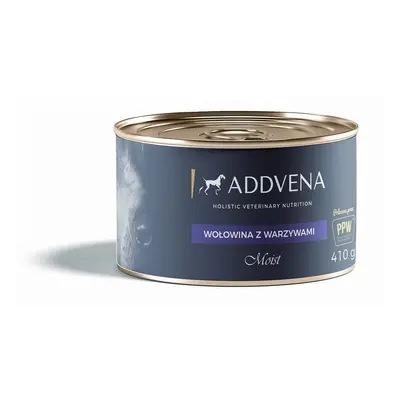 ADDVENA Marhahús zöldséggel nedves eledel 410g