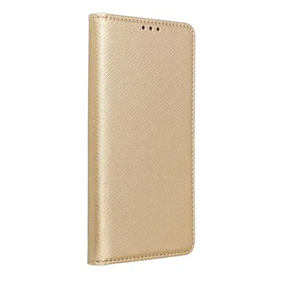 Smart Case Book tok Samsung A22 4G készülékhez, arany