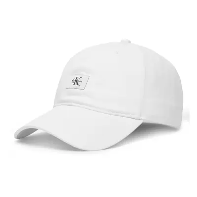 Calvin Klein Baseball sapka Monologo Woven Patch Bb Cap LV04D5077G Fehér