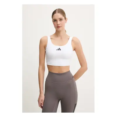 Adidas Felső Power Light Support JZ6028 Fehér Slim Fit
