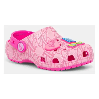 Crocs gyerek papucs CROCS CLASSIC MATTEL PINK BARBIE CLOG