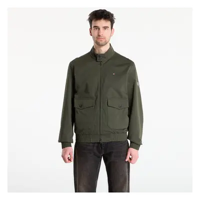 Tommy Hilfiger Átmeneti kabát Harrington MW0MW42507 Zöld Regular Fit