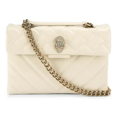 Kurt Geiger Leather Kensington Bag Cream Universal