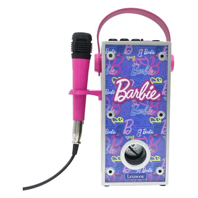 LEXIBOOK Barbie Luminous Bluetooth® hangszóró + mikrofon