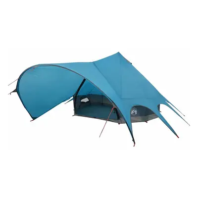 vidaXL Teepee Sátor 7 Személyes Kék és Szürke 600 x 600 x 347 cm