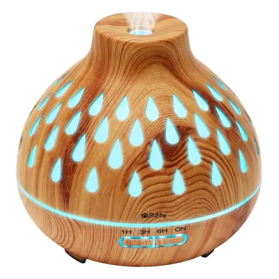 Ruhhy Puri aroma diffúzor és párásító LED háttérvilágítással, 400 ml