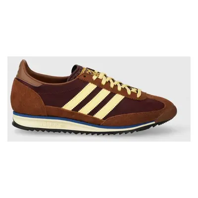 Sneakers adidas SL 72 Og W Maroon/ Almond Yellow/ Preloved Brown EUR 40 2/3