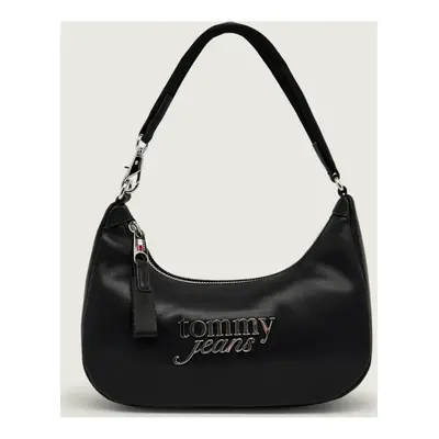 Tommy Jeans Táska Tjw Bold Script Shoulder Bag AW0AW17895 Fekete