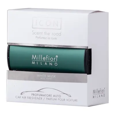 Millefiori Milano Icon Car Air Freshener White Musk Classic