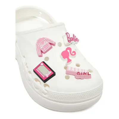 Crocs Cipő dekoráció BARBIE 5 PACK 10012070 5 PACK Rózsaszín