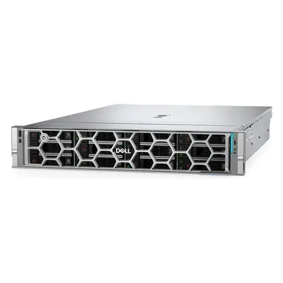 DELL ISG szerver – PE R570 rack (12×3.5"), 16C 6511P 2.3GHz, 1×32GB, 2×960GB RI SSD; H965i, iD10 En., 2×1100W.