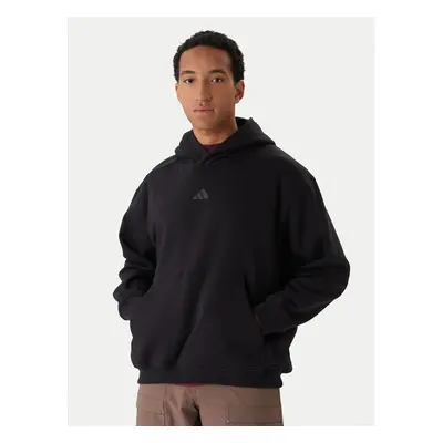Adidas Pulóver Power JZ6248 Fekete Oversize