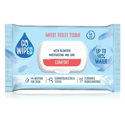 GoWipes Comfort nedves WC papír az érzékeny bőrre 44 db
