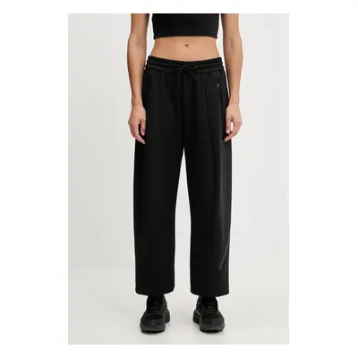 Sweatpants adidas Z.N.E. Open-Hem Tracksuit Bottoms Black/ Ice Purple/ Crystal Linen L
