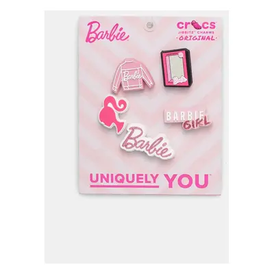 Crocs Cipő dekoráció Jibbitz Barbie 5Pck 10012070 Színes