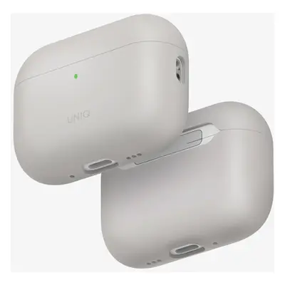 Uniq Lino Apple AirPods Pro 3 szilikon tok, bézs