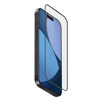 Uniq Optix Vision AR Apple iPhone Air (2025) tempered glass kijelzővédő üvegfólia felhelyező kerettel, kék fény szűrős, átlászó