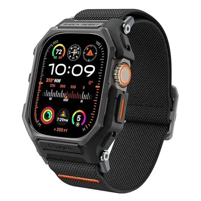Spigen Lite Fit Pro Apple Watch Ultra 3 / 2 / 1 49mm tok / szíj, matt fekete