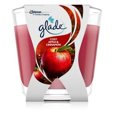 Glade Cosy Apple & Fahéj Szója Illatgyertya Alma & Fahéj 70g