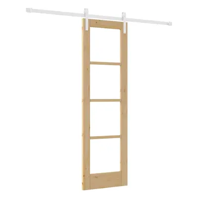 vidaXL Csúszó ajtó ORKDAL Természetes 61 x 198,5 cm