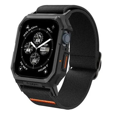 Spigen Lite Fit Pro Apple Watch 9 / 8 / 7 45mm / SE (2nd / 1st Gen) / 6 / 5 / 4 44mm tok / szíj, fekete