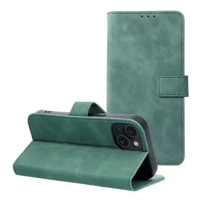 Tok Tender Book Iphone 15 készülékhez Zöld