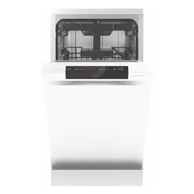 Gorenje GS541D10W Szabadonálló mosogatógép 11 teríték,9 L,7 prog.,47 dB,D,Felső evőeszk.,45 cm,Digit.kijelző, Autom.ajtónyit.