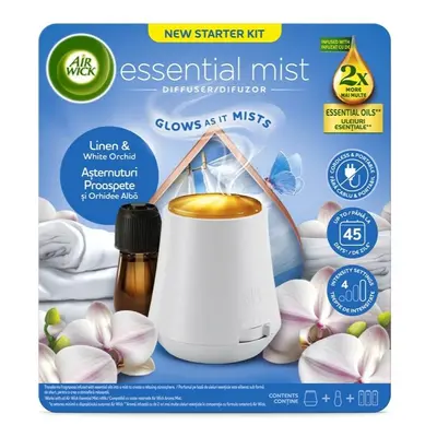 Air Wick Aroma Diffúzor - Pamut és Fehér orchidea illat 20ml