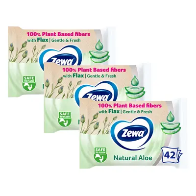 ZEWA Aloe Vera Nedves toalettpapír (42 db)
