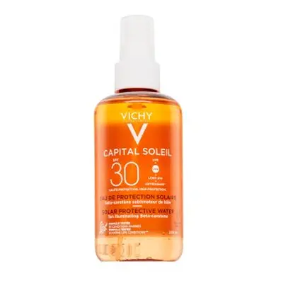 Vichy Vichy, Capital Soleil, béta-karotinnal dúsított védő spray SPF 30, 200 ml, EXP: 03/2026