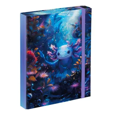 BAAGL Iskolai füzetek mappája A5 Axolotl
