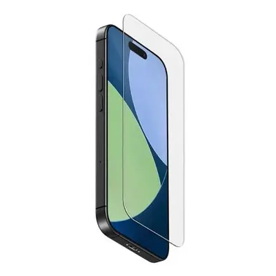 Uniq Optix Covex Clear Apple iPhone Air (2025) tempered glass kijelzővédő üvegfólia felhelyező kerettel, átlászó