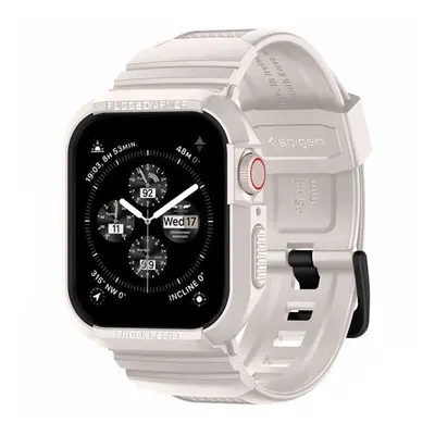 Spigen Rugged Armor Pro Apple Watch 9 / 8 / 7 45mm / SE (2nd / 1st Gen) / 6 / 5 / 4 44mm tok, bézs