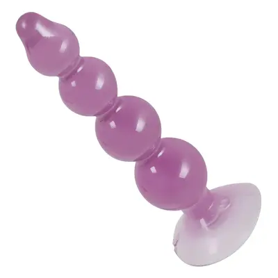 You2Toys - anal beads - tapadókorongos análbot (lila)