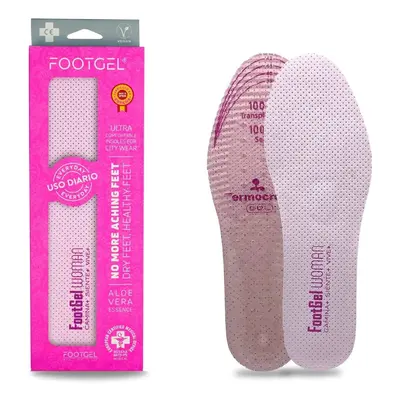 Footgel gél, WALK női cipőhöz illatosított - Aloe vera, 39-42-es méret