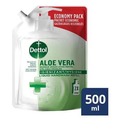 Dettol Folyékony szappan Utántöltő Hidratáló Aloe Vera Bambusz kivonattal