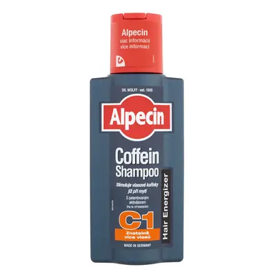 Alpecin Hair Energizer Coffein Shampoo C1 sampon férfiaknak koffein kivonattal hajnövesztést serkentő 250 ml