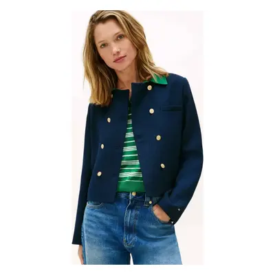 Tommy Hilfiger Átmeneti kabát WW0WW47792 Sötétkék Regular Fit