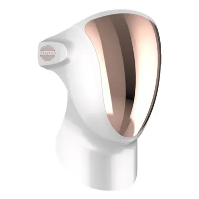 PALSAR7 Professional LED Mask White Gold LED-es szépítő maszk az arcra és a nyakra ajándékdoboz 1 db
