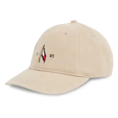 Tommy Hilfiger Baseball sapka Seasonal Flag Wash 6 Panel Cap AM0AM13348 Bézs