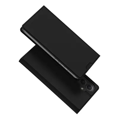 DUX DUCIS Skin Pro Samsung Galaxy A55 fekete flipes bőr tok