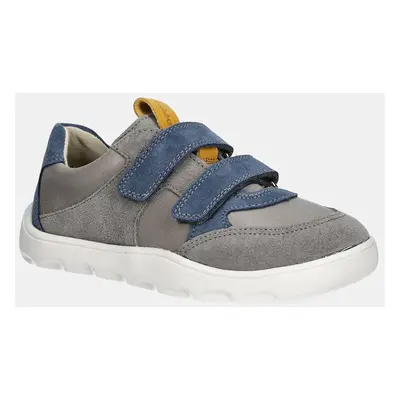 Froddo gyerek barefoot tornacipő ZERU SPRING GREY+ G3130264-3 | egész évben hordható gyerekcipő tépőzárral, extra strapabíró és 